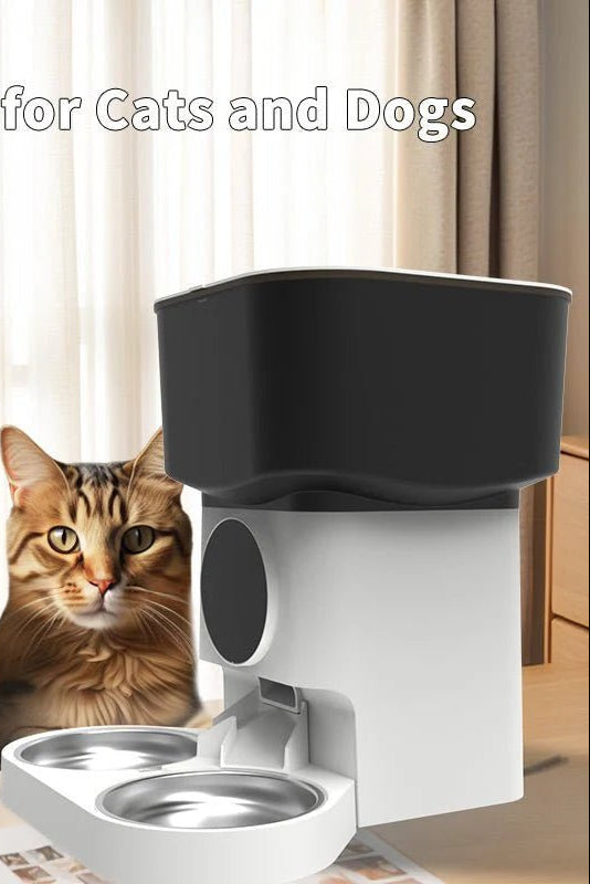 HEYBO Smart Automatic Cat Feeder - 7L - Reliable Automatic Cat Food Dispenser - PAWSTHENTICS