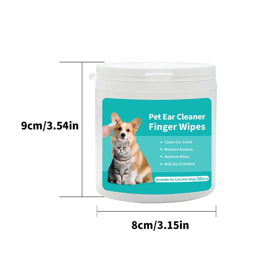 Pet Ear Wipes Cleaner - PAWSTHENTICS