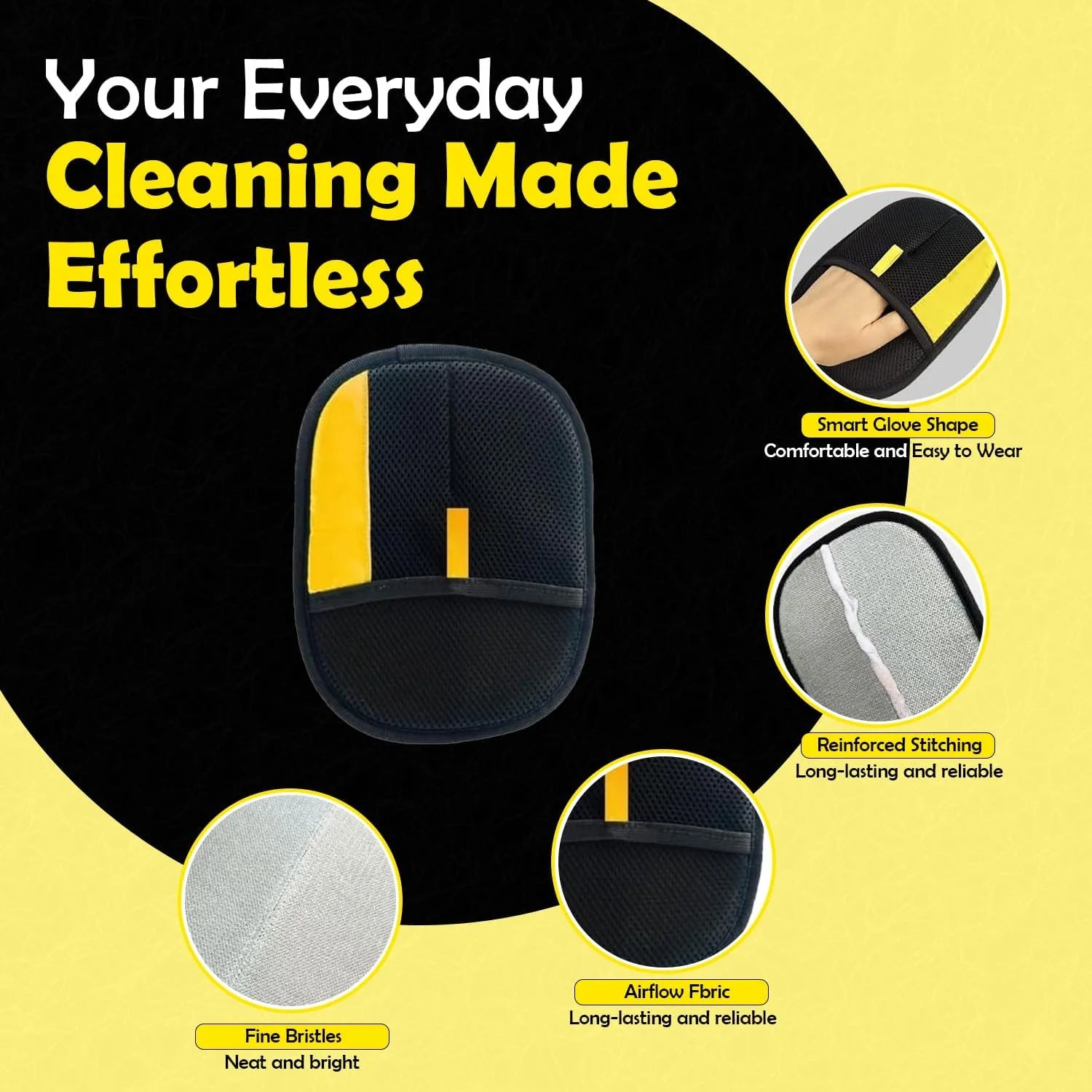 2025 Electrostatic Pet Hair Removal Gloves - Reusable for Cats & Dogs - PAWSTHENTICS