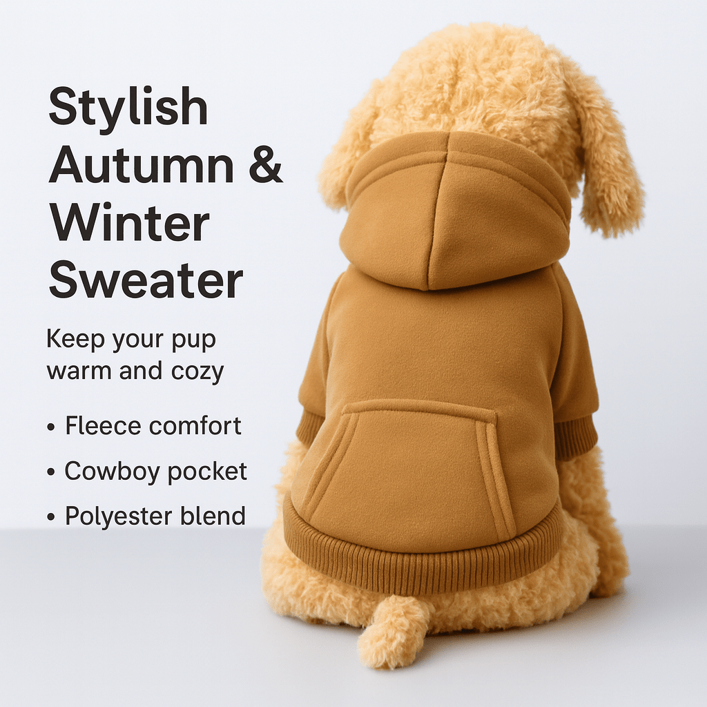 Autumn and winter sweater cowboy pocket two - legged clothes - PAWSTHENTICS