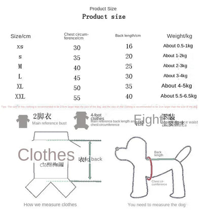 Autumn and winter sweater cowboy pocket two - legged clothes sports wind pet clothes dog cat pet clothes supplies - PAWSTHENTICS