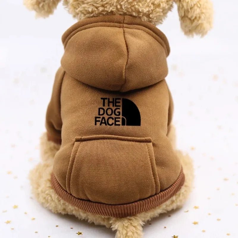 Autumn and winter sweater cowboy pocket two - legged clothes sports wind pet clothes dog cat pet clothes supplies - PAWSTHENTICS