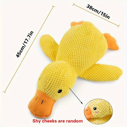 Bite - Resistant Plush Duck Toy with Sound Effects for Small to Medium Dogs - PAWSTHENTICS