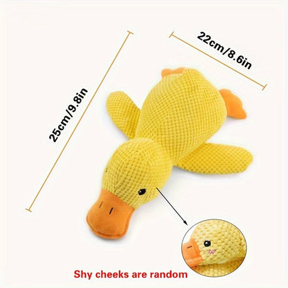 Bite - Resistant Plush Duck Toy with Sound Effects for Small to Medium Dogs - PAWSTHENTICS