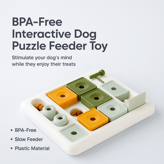 BPA - Free Interactive Dog Puzzle Feeder Toy - PAWSTHENTICS