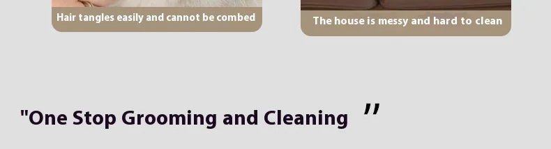 Cat Grooming Vacuum 5Brushes Pet Grooming Kit - PAWSTHENTICS