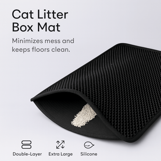 Cat Litter Box Mat - PAWSTHENTICS