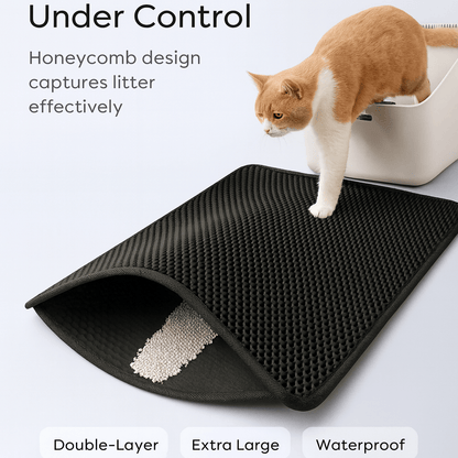 Cat Litter Box Mat - PAWSTHENTICS