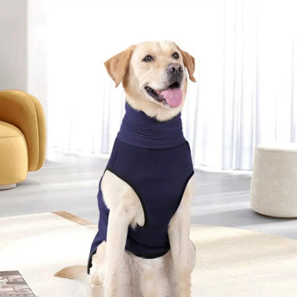 Dog Calming Wrap: Elastic Anxiety Vest with Hoodie - PAWSTHENTICS