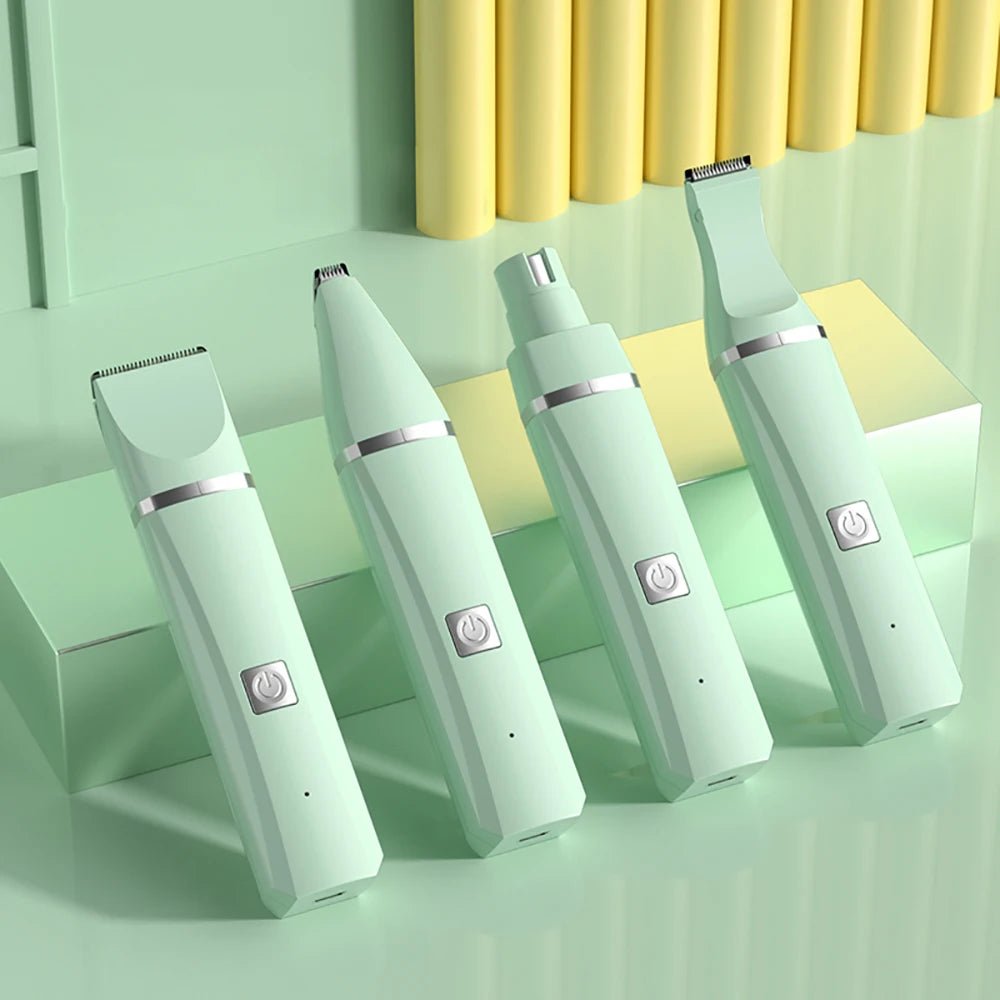 Dog Clipper 3 in 1 Pet Electric Hair Shaver With Cat Nail Grinder Trimmer Dog's Haircut Grooming Tools Cat Claw Cutter - PAWSTHENTICS