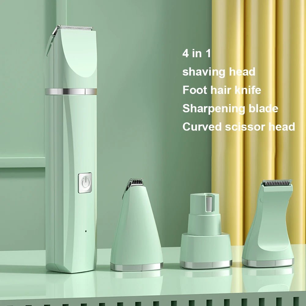 Dog Clipper 3 in 1 Pet Electric Hair Shaver With Cat Nail Grinder Trimmer Dog's Haircut Grooming Tools Cat Claw Cutter - PAWSTHENTICS