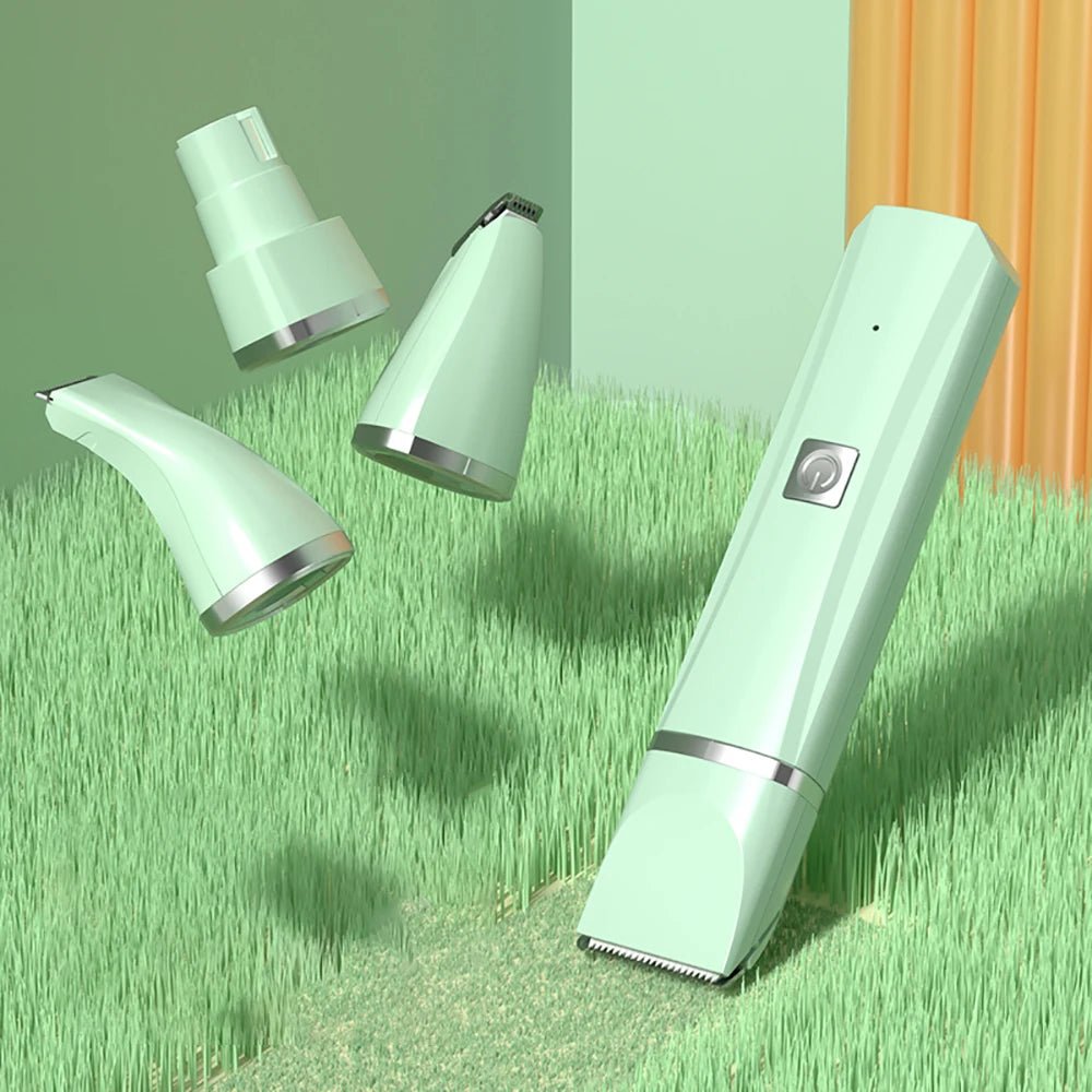 Dog Clipper 3 in 1 Pet Electric Hair Shaver With Cat Nail Grinder Trimmer Dog's Haircut Grooming Tools Cat Claw Cutter - PAWSTHENTICS