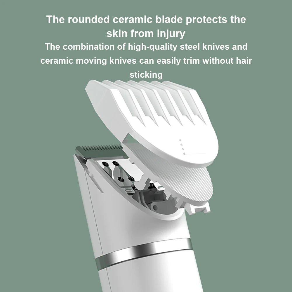 Dog Clipper 3 in 1 Pet Electric Hair Shaver With Cat Nail Grinder Trimmer Dog's Haircut Grooming Tools Cat Claw Cutter - PAWSTHENTICS