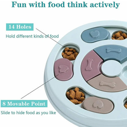 Dog Food Hiding Bowl, Slow Food Training, Dog Educational Toy To Relieve Boredom - PAWSTHENTICS