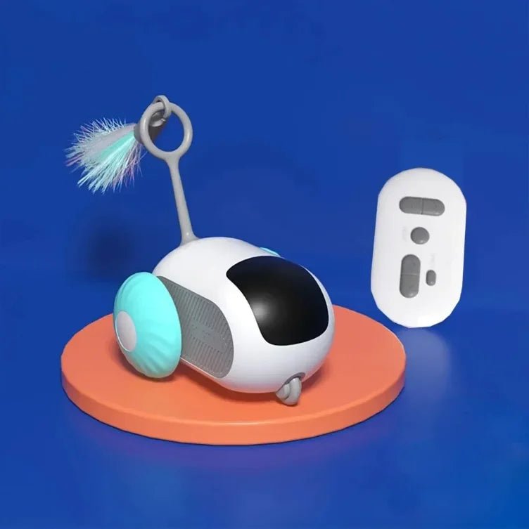 Electric cat toy remote control sports car self entertainment toy suitable for cats indoor interactive intelligent - PAWSTHENTICS