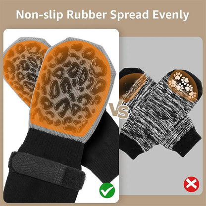 GripGuard™ Dog Socks – 4 Pack - PAWSTHENTICS
