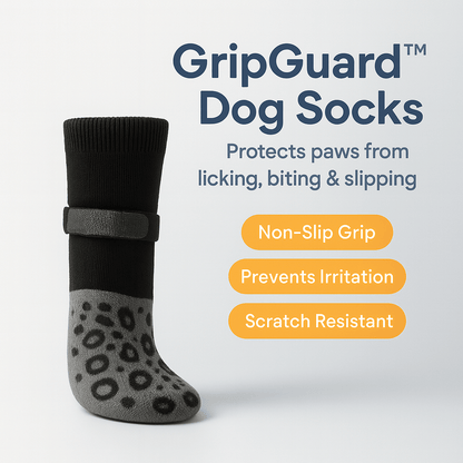 GripGuard™ Dog Socks – 4 Pack - PAWSTHENTICS