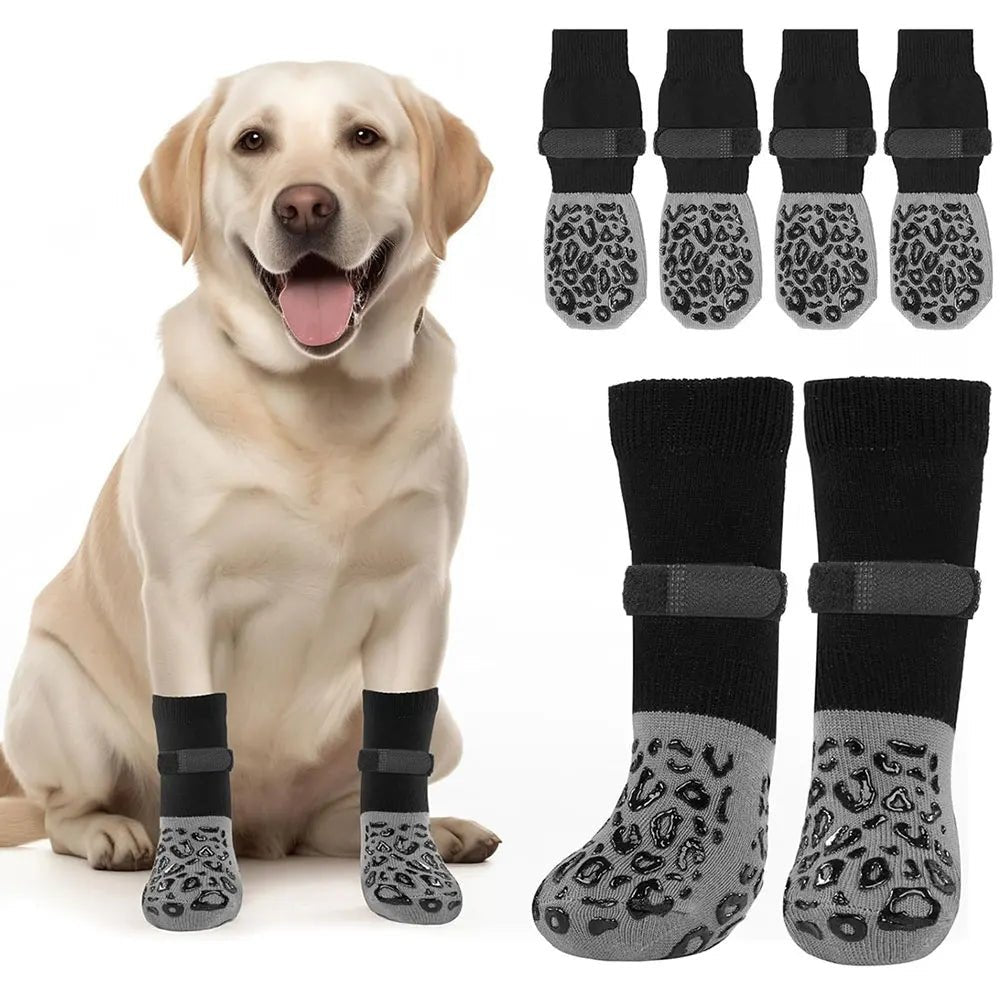 GripGuard™ Dog Socks – 4 Pack - PAWSTHENTICS