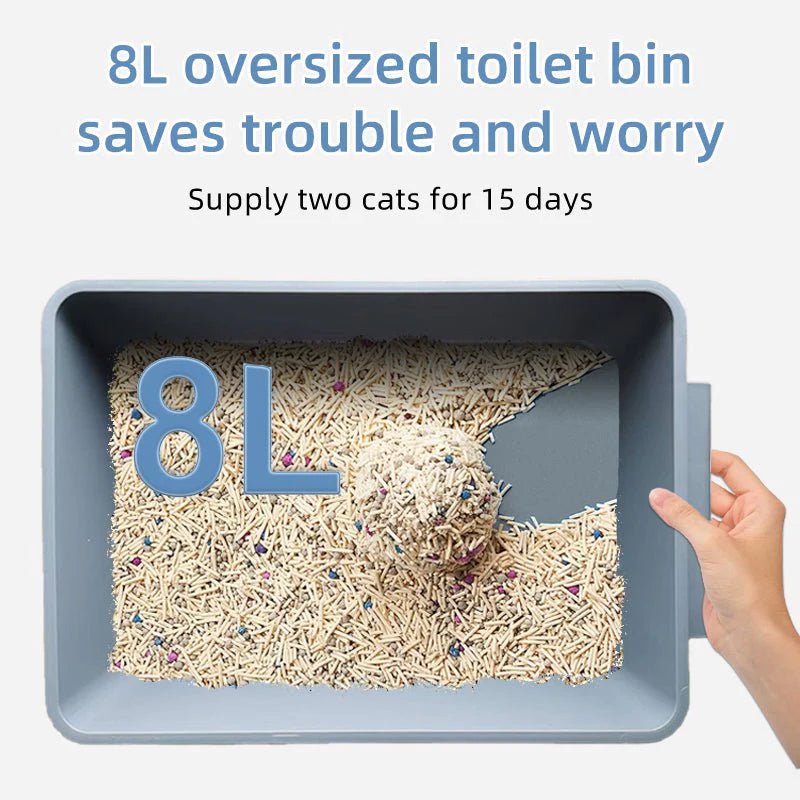 HEYBO 80L Automatic Self - Cleaning Cat Litter Box - PAWSTHENTICS