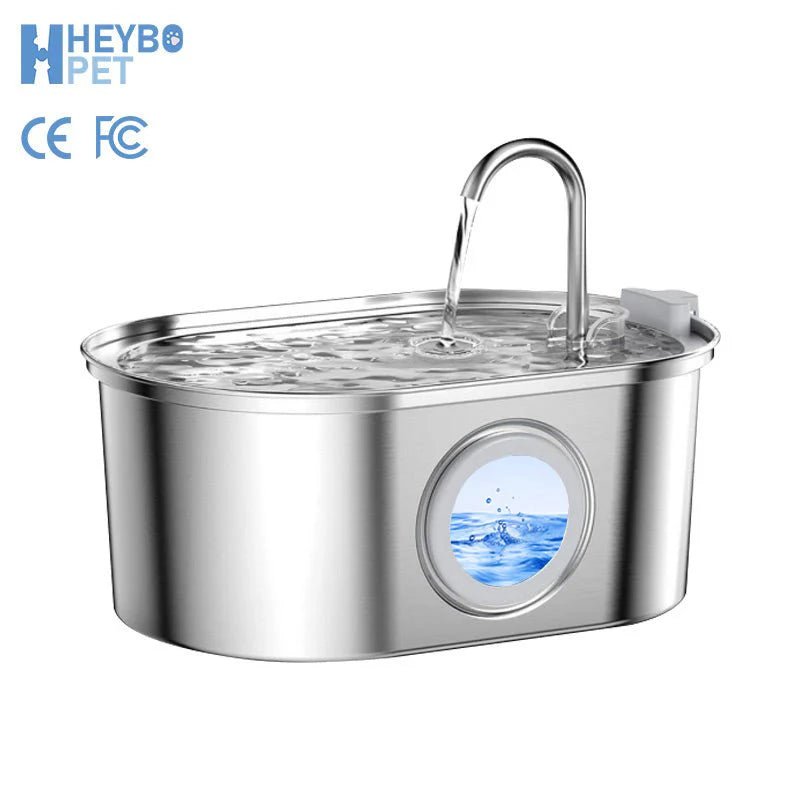 HEYBO Automatic Pet Water Dispenser with Ultra Quiet Pump - PAWSTHENTICS