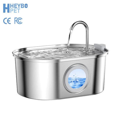 HEYBO Automatic Pet Water Dispenser with Ultra Quiet Pump - PAWSTHENTICS