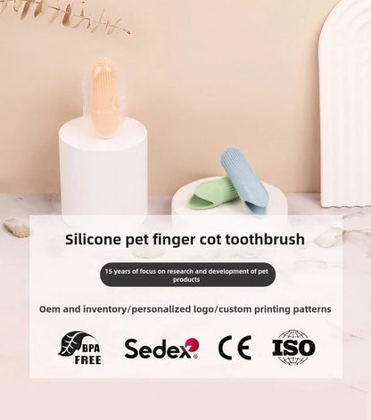 PawBrush™ 360° Finger Toothbrush - PAWSTHENTICS