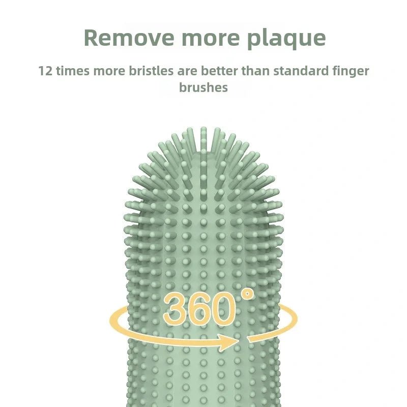 PawBrush™ 360° Finger Toothbrush - PAWSTHENTICS