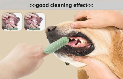 PawBrush™ 360° Finger Toothbrush - PAWSTHENTICS