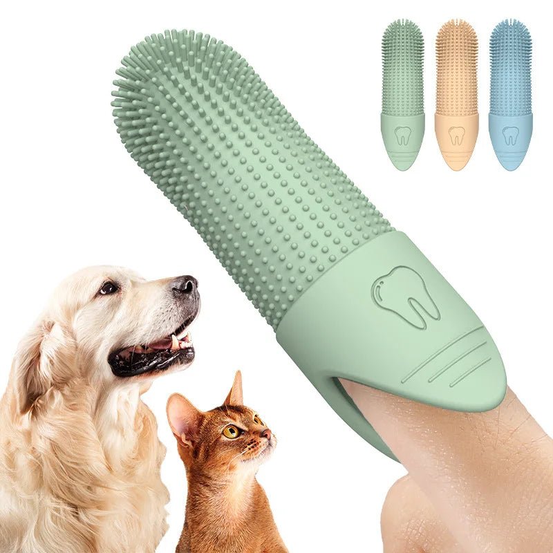 PawBrush™ 360° Finger Toothbrush - PAWSTHENTICS