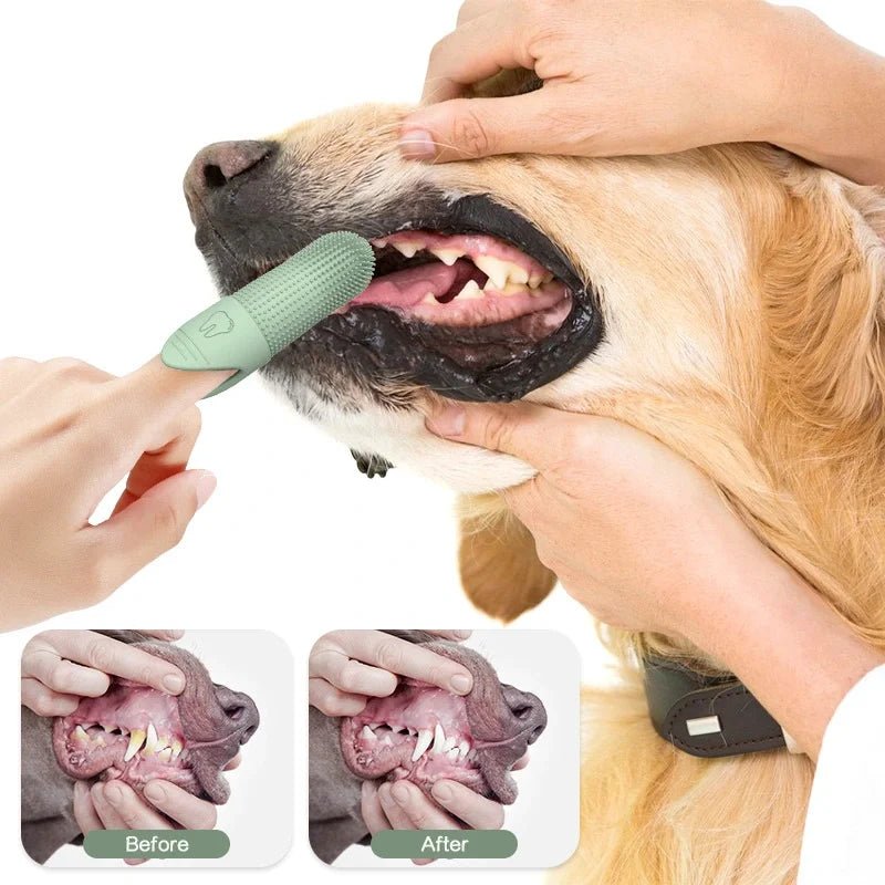 PawBrush™ 360° Finger Toothbrush - PAWSTHENTICS