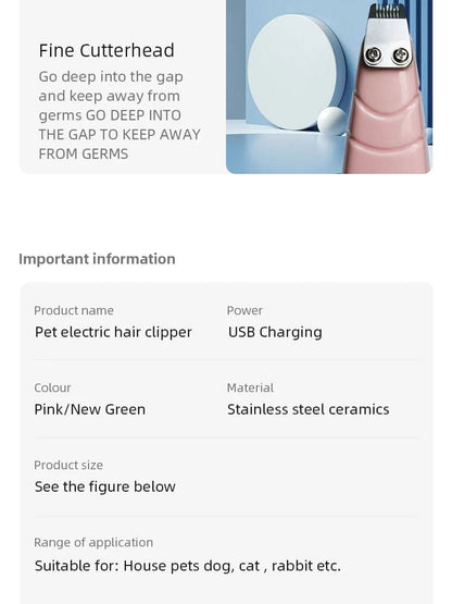 Pet Grooming Clipper - PAWSTHENTICS