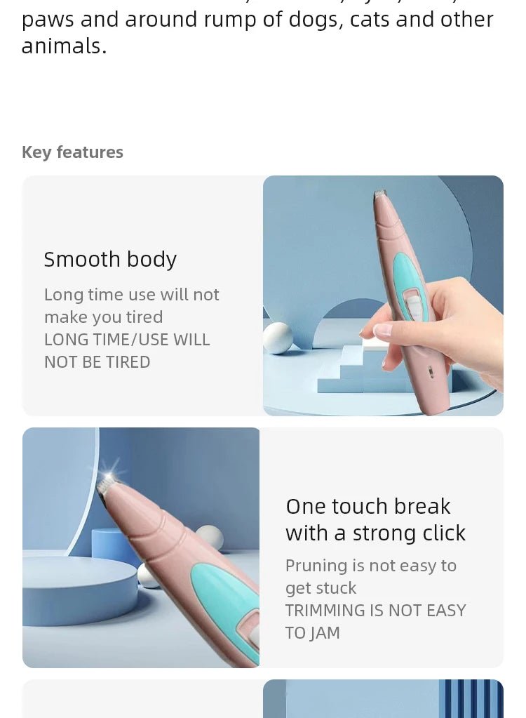 Pet Grooming Clipper - PAWSTHENTICS