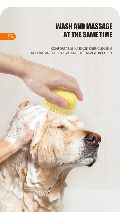 PawScrub™ 2 - in - 1 Bath Brush - PAWSTHENTICS
