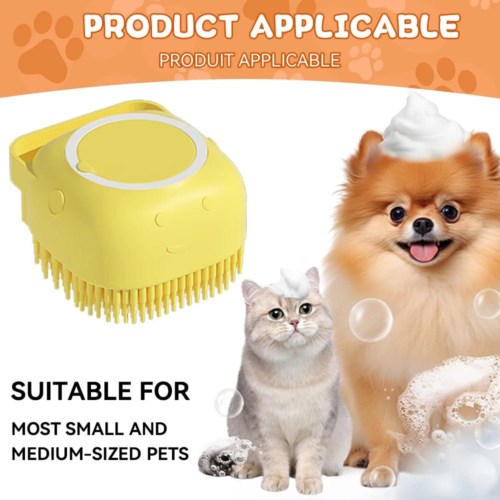 PawScrub™ 2 - in - 1 Bath Brush - PAWSTHENTICS