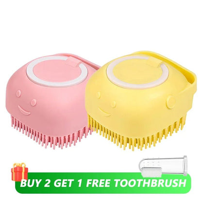 PawScrub™ 2 - in - 1 Bath Brush - PAWSTHENTICS