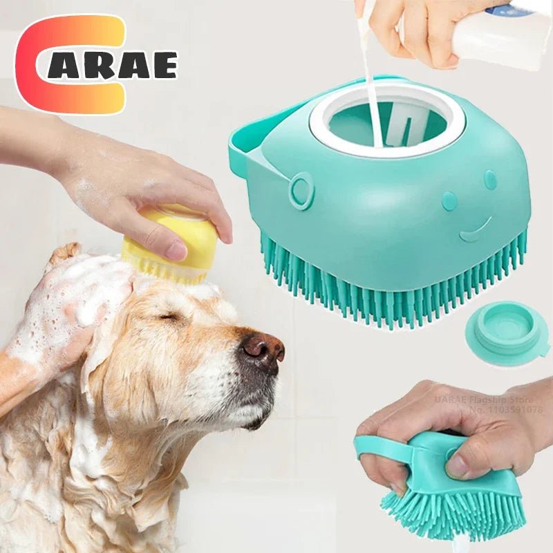 PawScrub™ 2 - in - 1 Bath Brush - PAWSTHENTICS