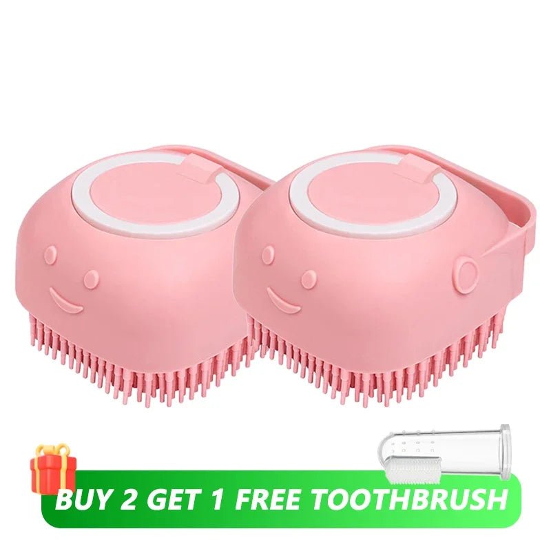 PawScrub™ 2 - in - 1 Bath Brush - PAWSTHENTICS