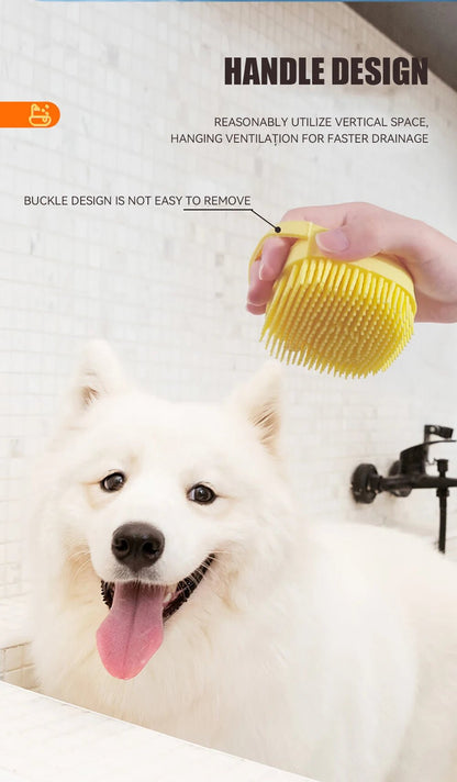 PawScrub™ 2 - in - 1 Bath Brush - PAWSTHENTICS