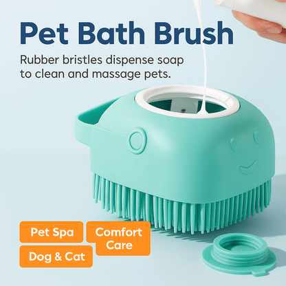 PawScrub™ 2 - in - 1 Bath Brush - PAWSTHENTICS