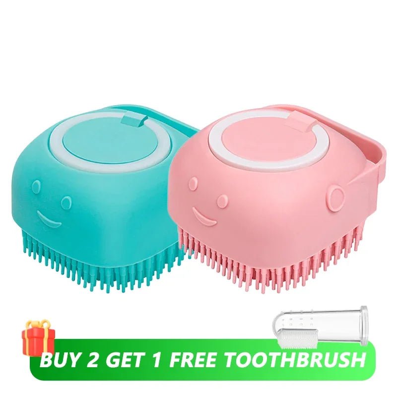 PawScrub™ 2 - in - 1 Bath Brush - PAWSTHENTICS