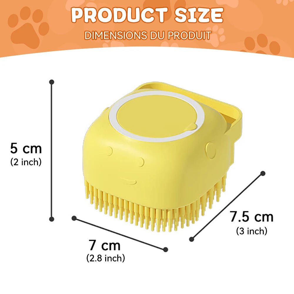 PawScrub™ 2 - in - 1 Bath Brush - PAWSTHENTICS