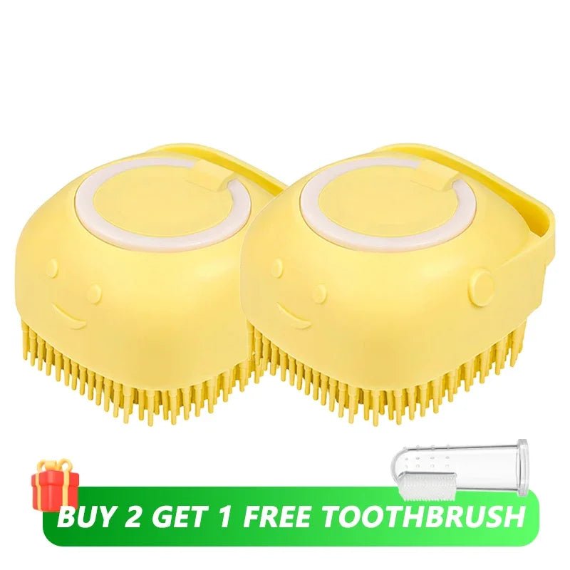 PawScrub™ 2 - in - 1 Bath Brush - PAWSTHENTICS