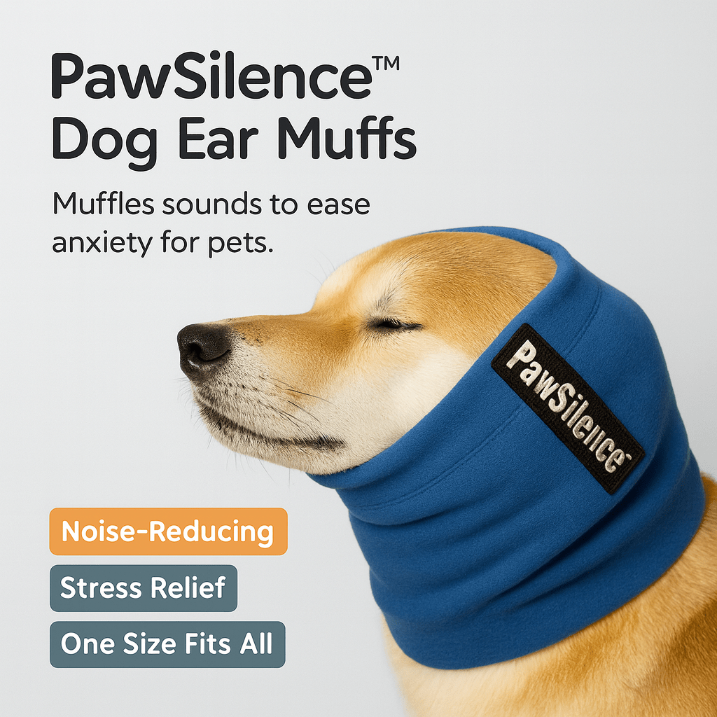 PawSilence™ Dog Ear Muffs - PAWSTHENTICS