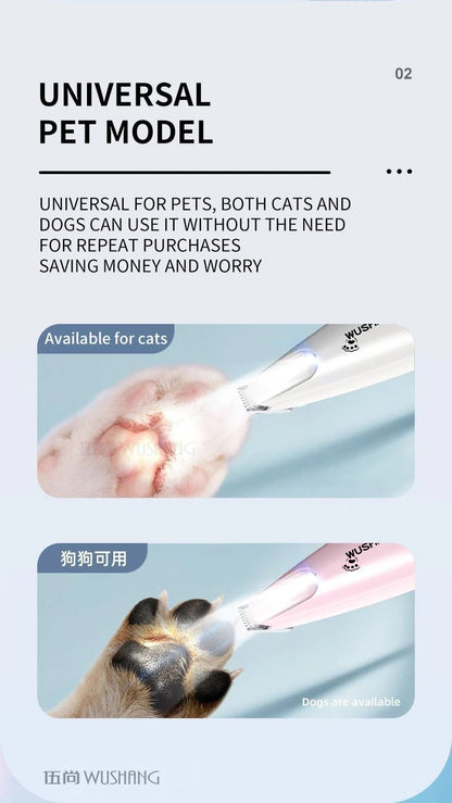 PawTrim™ LED Pet Groomer - PAWSTHENTICS