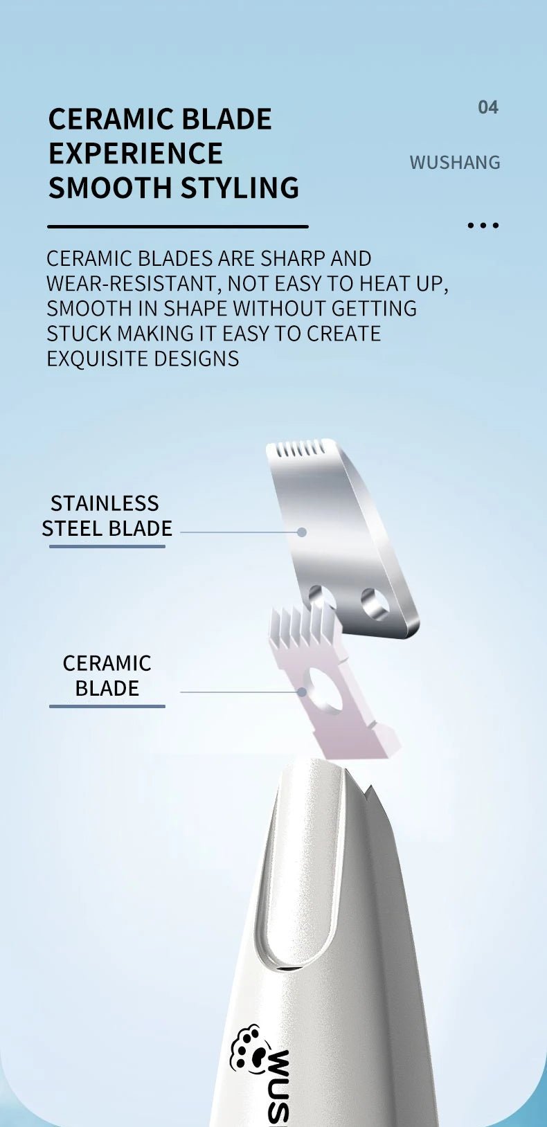 PawTrim™ LED Pet Groomer - PAWSTHENTICS