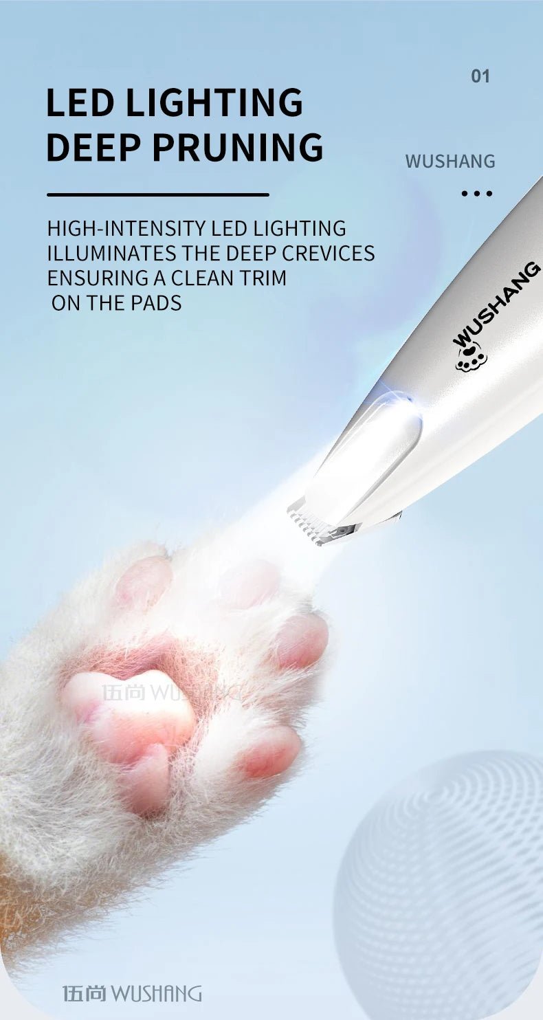 PawTrim™ LED Pet Groomer - PAWSTHENTICS