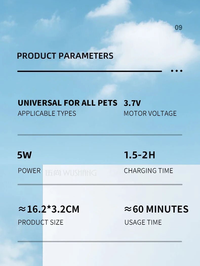 PawTrim™ LED Pet Groomer - PAWSTHENTICS