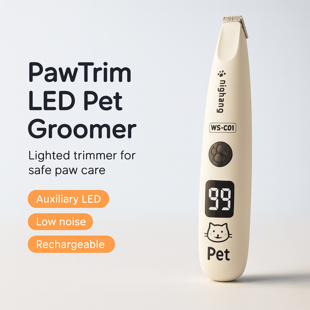 PawTrim™ LED Pet Groomer - PAWSTHENTICS