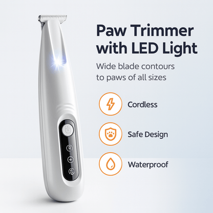 PawTrim Pro™ LED Pet Trimmer - PAWSTHENTICS