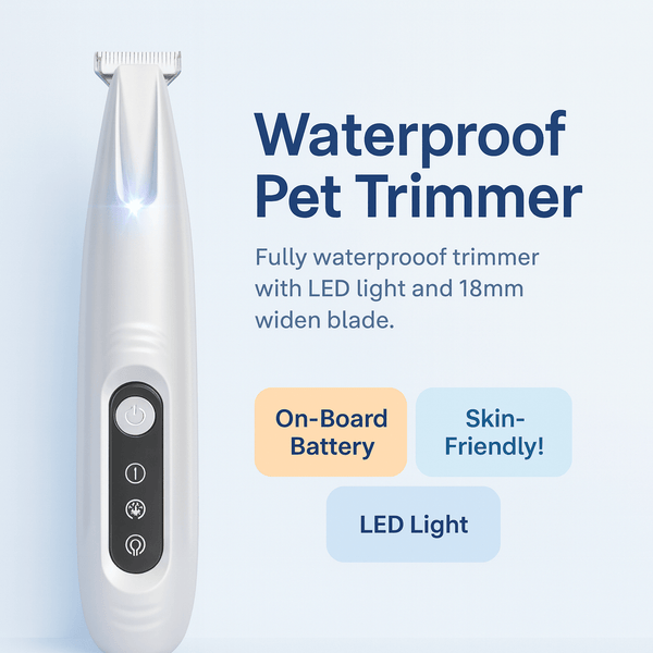 PawTrim Pro™ LED Pet Trimmer - PAWSTHENTICS